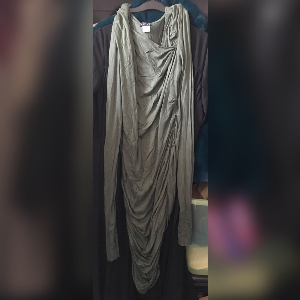 Ruched Midi Dress
